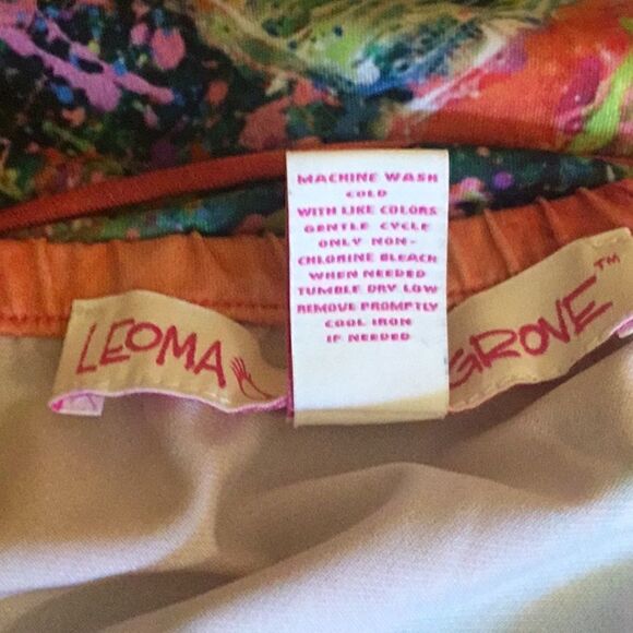 NWOT LEOMA LOVEGROVE dress in small with seahorse designs front & back - Picture 12 of 12